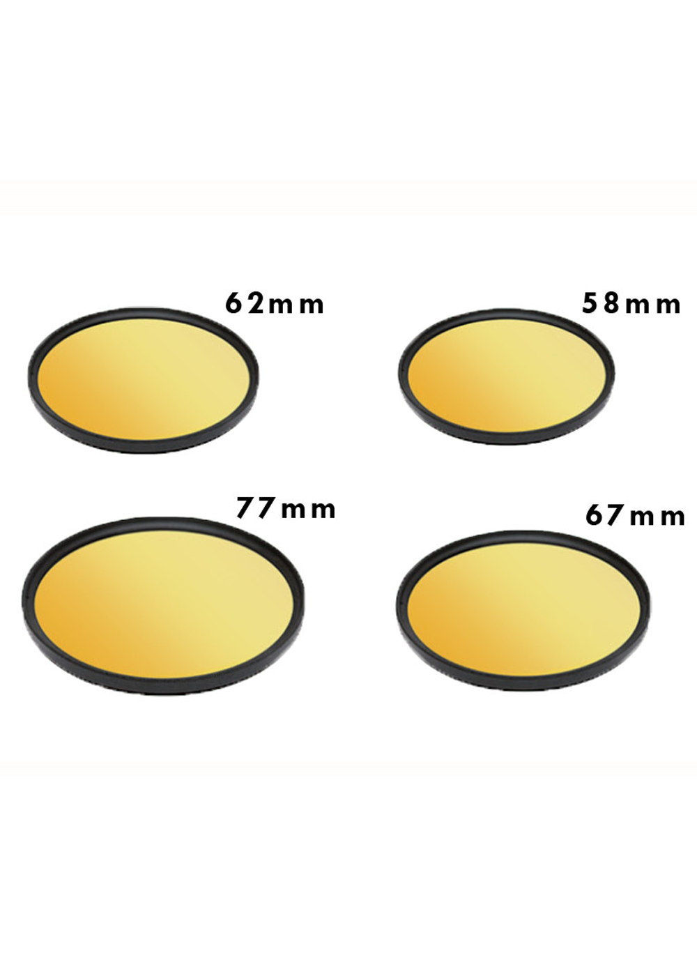 BigBlue Camera Filter - 77mm