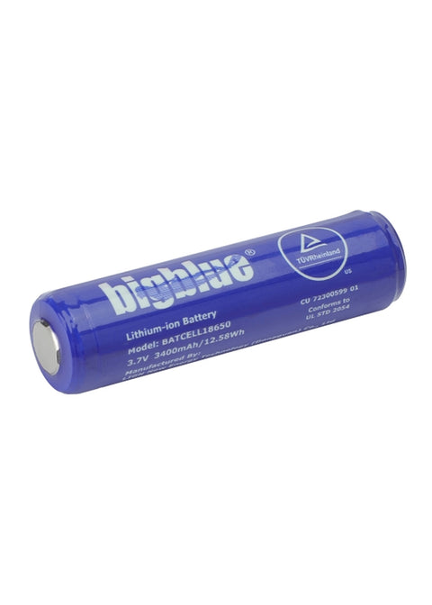 BigBlue Lithium Ion Battery Cell 18650
