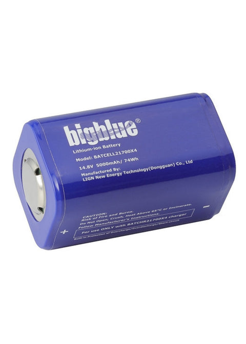 BigBlue Lithium Ion Battery Cell 21700x4