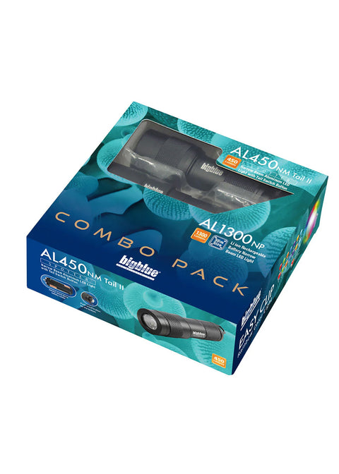BigBlue AL450NM-T II & AL1300NP Waterproof Dive Torch Pack