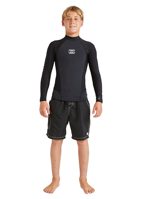 Billabong Boys Absolute Natural 1mm Polylite Wetsuit Jacket
