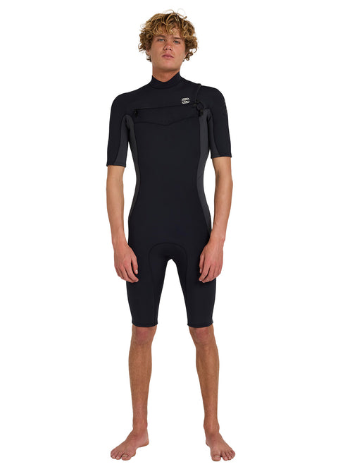 Billabong Mens Absolute Natural 2mm CZ GBS Spring Suit Wetsuit