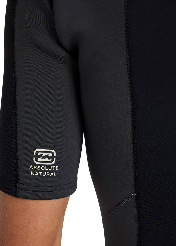 Billabong Mens Absolute Natural 2mm CZ GBS Spring Suit Wetsuit