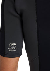 Billabong Mens Absolute Natural 2mm CZ GBS Spring Suit Wetsuit