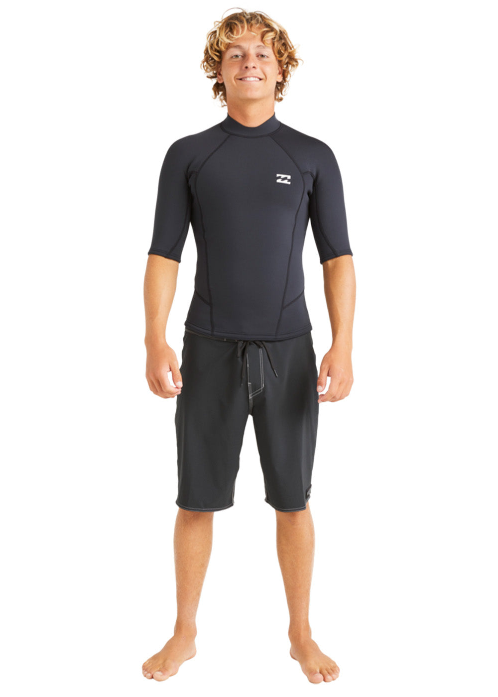 Billabong Mens Absolute Natural 2mm SS Wetsuit Jacket
