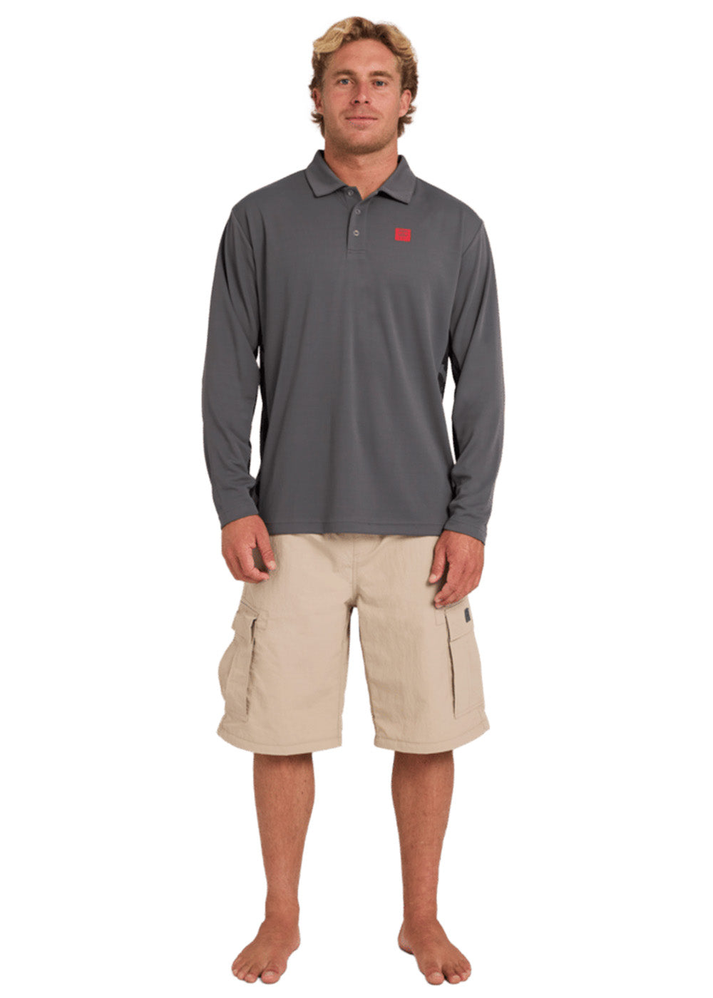 Billabong Mens Strike Mission FISHO UPF50 LS Lifestyle Shirt