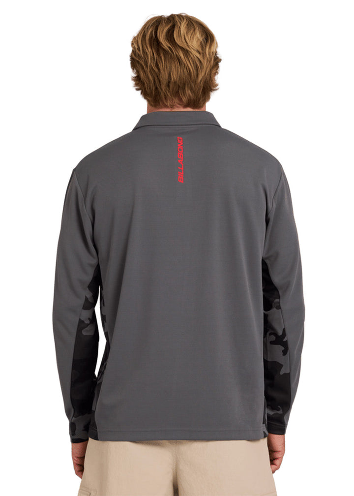 Billabong Mens Strike Mission FISHO UPF50 LS Lifestyle Shirt