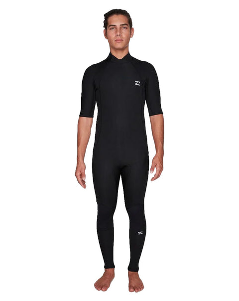 Billabong 202 Absolute Back Zip Short Sleeve Gbs Steamer Wetsuit