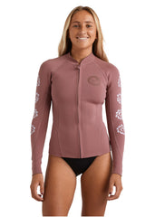 Billabong Womens Peeky Zipper 1mm Wetsuit Jacket