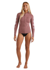 Billabong Womens Peeky Zipper 1mm Wetsuit Jacket