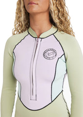 Billabong Womens Salty Dayz 2mm FZ LS Spring Suit Wetsuit