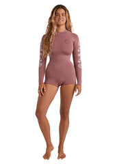 Billabong Womens Spring Fever 2mm BZ LS Spring Suit Wetsuit