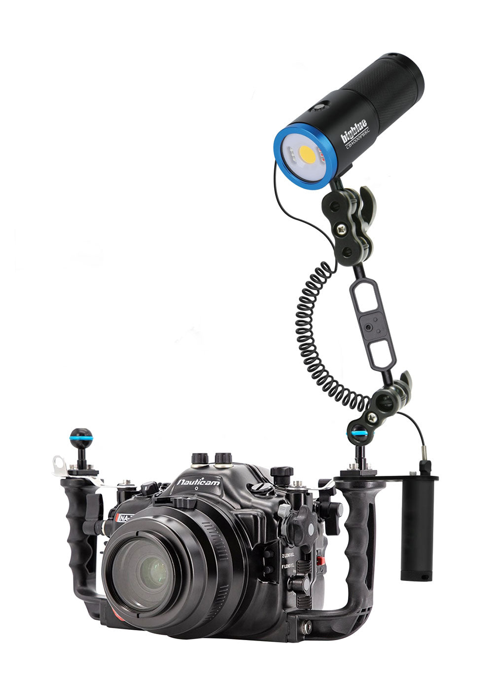 BigBlue CB4000PBRC Push Button Video Light + Remote Control