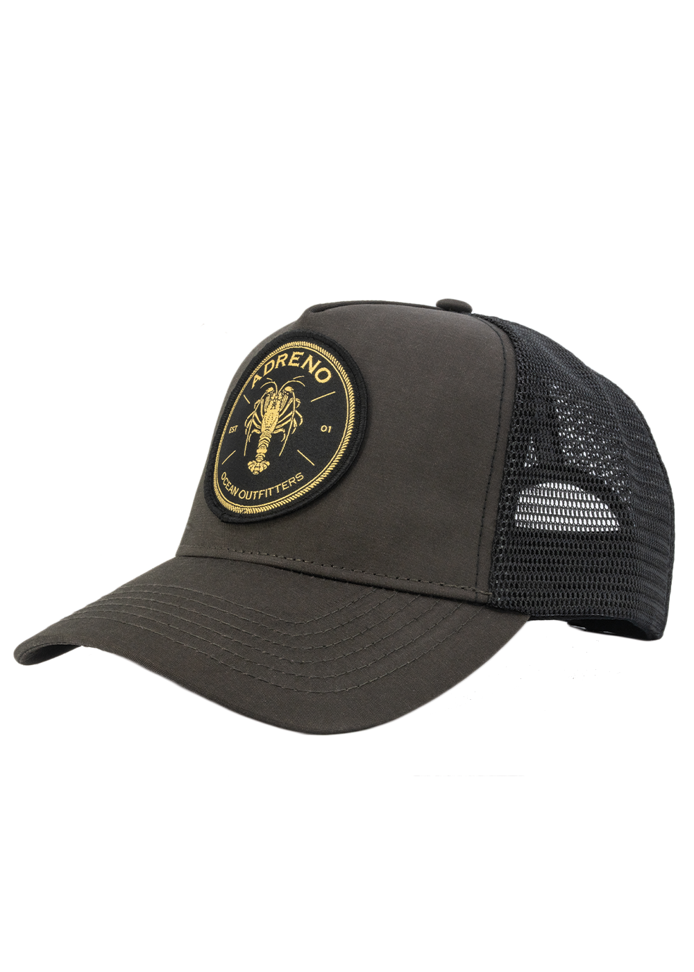 Adreno Cobber Snapback Trucker - Woven Cray Badge