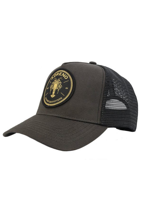 Adreno Cobber Snapback Trucker - Woven Cray Badge