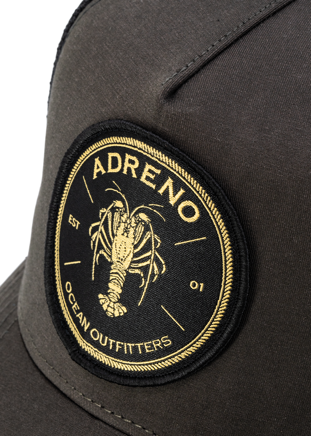 Adreno Cobber Snapback Trucker - Woven Cray Badge