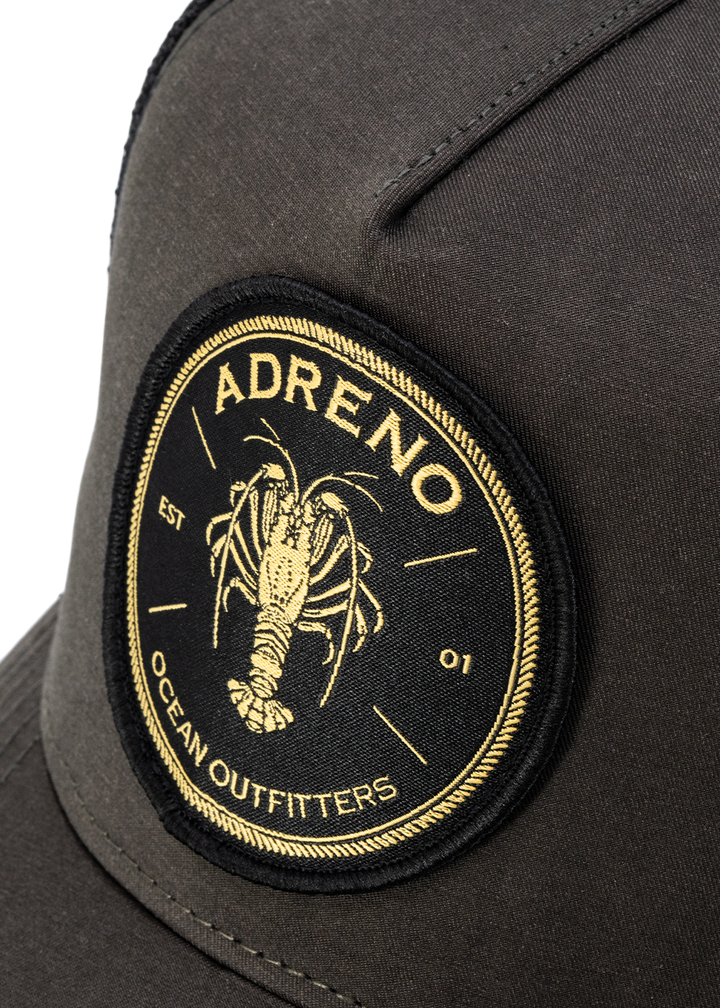 Adreno Cobber Snapback Trucker - Woven Cray Badge