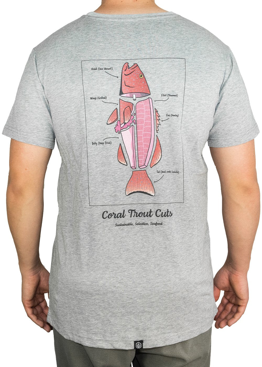 Adreno Cook Your Catch T-Shirt - Coral TroutAdreno Cook Your Catch T-Shirt - Coral Trout