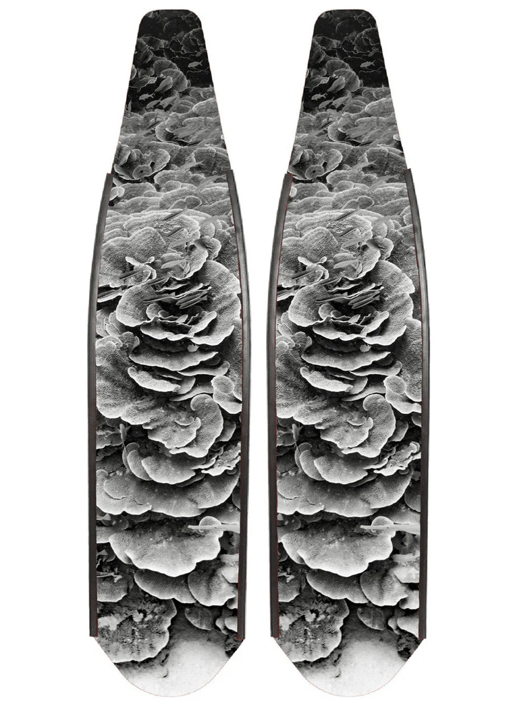 DiveR Composite Blades - Coral B&W