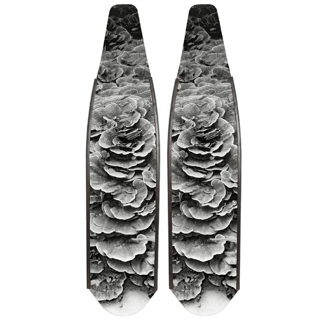 DiveR Carbon Blades - Coral B&amp;W