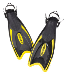 Cressi Palau Black/Yellow Adjustable Fins