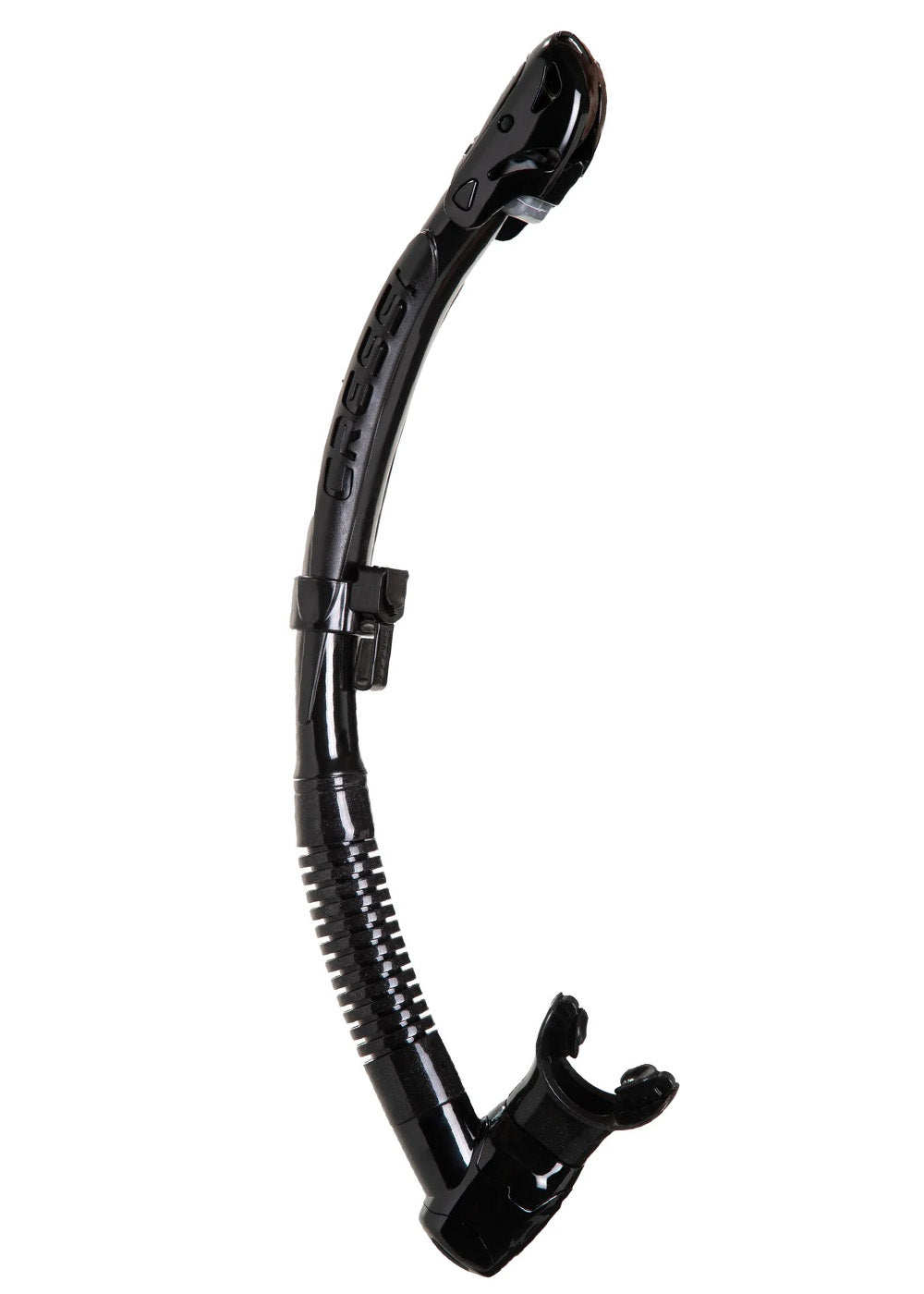 Cressi Itaca Ultra Dry Snorkel - Black