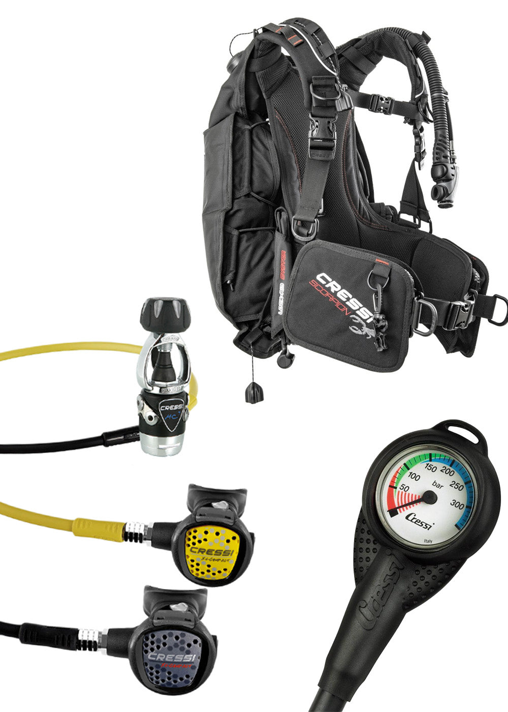 Cressi Scorpion Scuba Diving - Pack