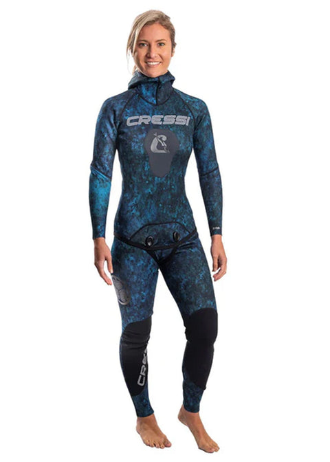 Cressi Womens Tokugawa Pro 3.5mm Open Cell 2 Piece Wetsuit