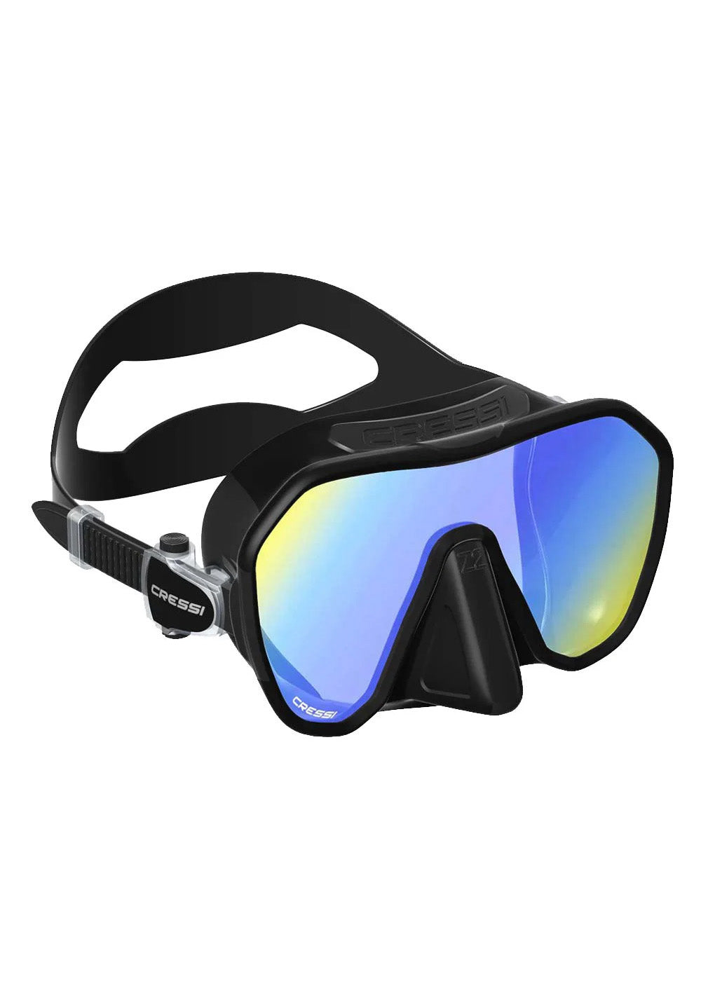 Cressi Z2 Mask UV420 Yellow/Blue Lense
