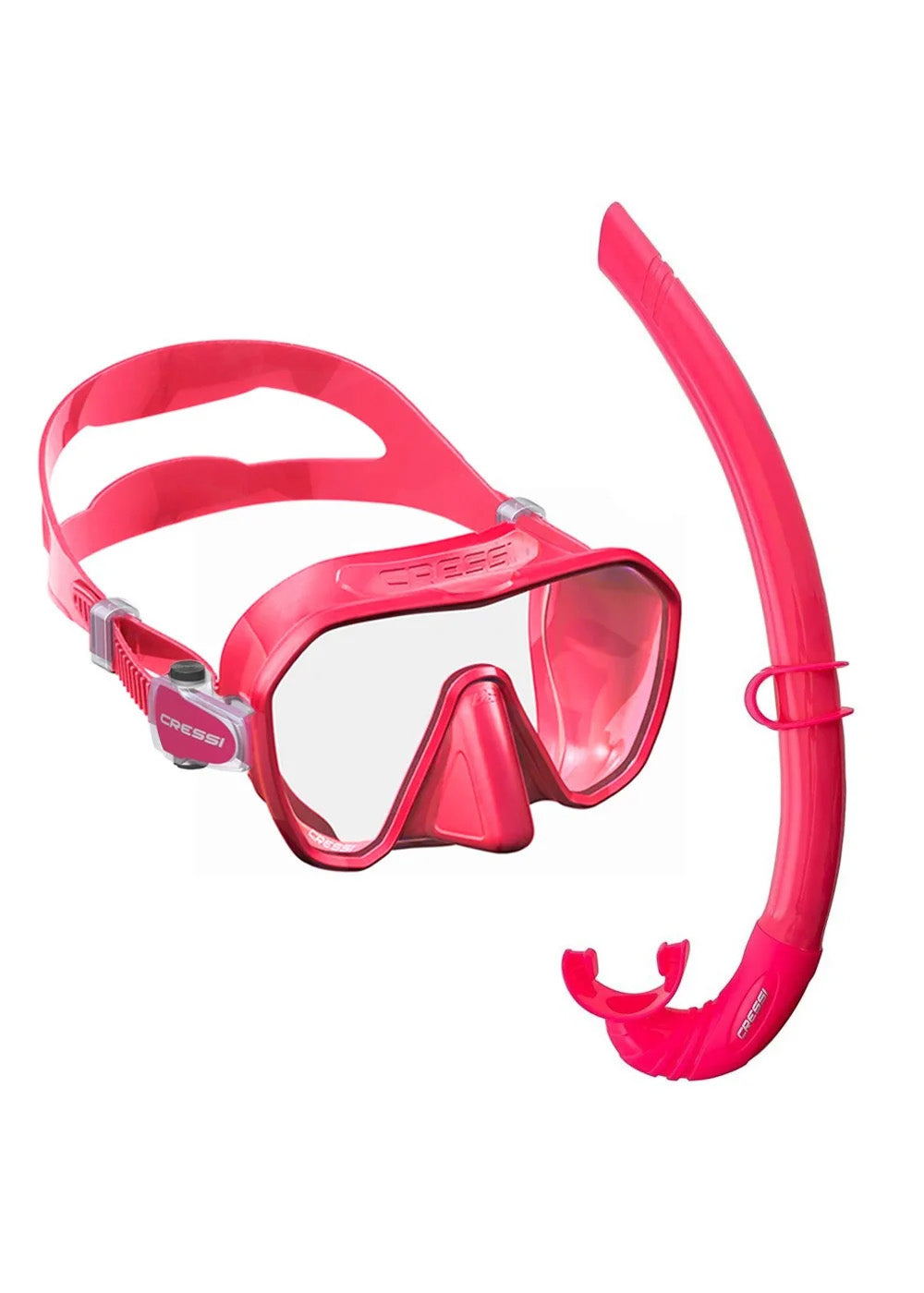 Cressi Z2 Small Mask & Snorkel Set - Pink