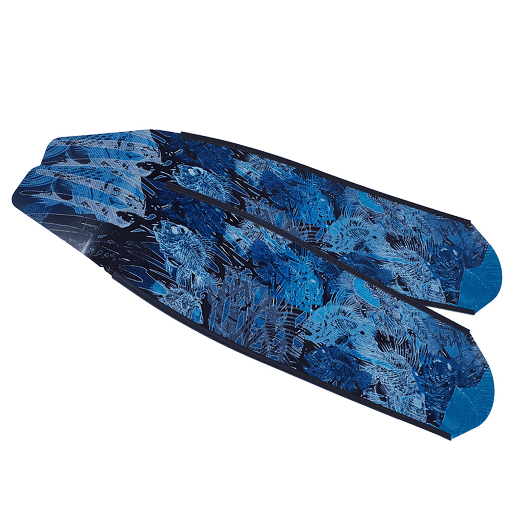 DiveR Carbon Blades - Bonefish Blue Soft / Blue