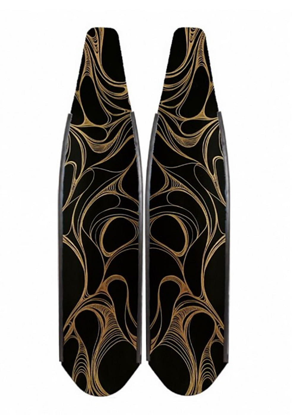 DiveR Carbon Blades - Its Gold Soft / Gold/Black