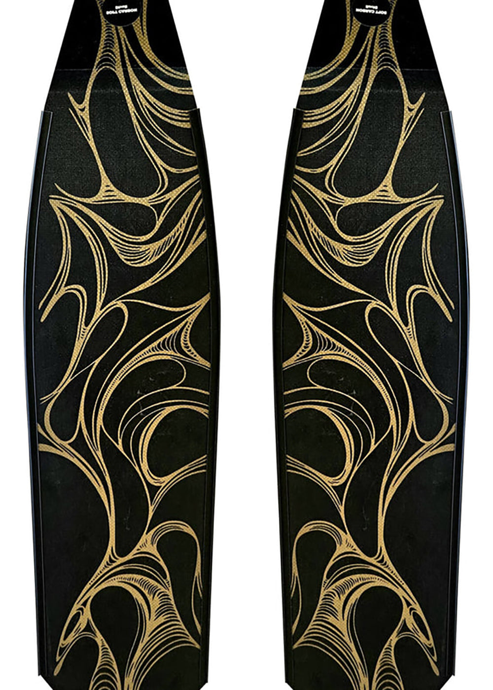 DiveR Carbon Blades - Its Gold Soft / Gold/Black