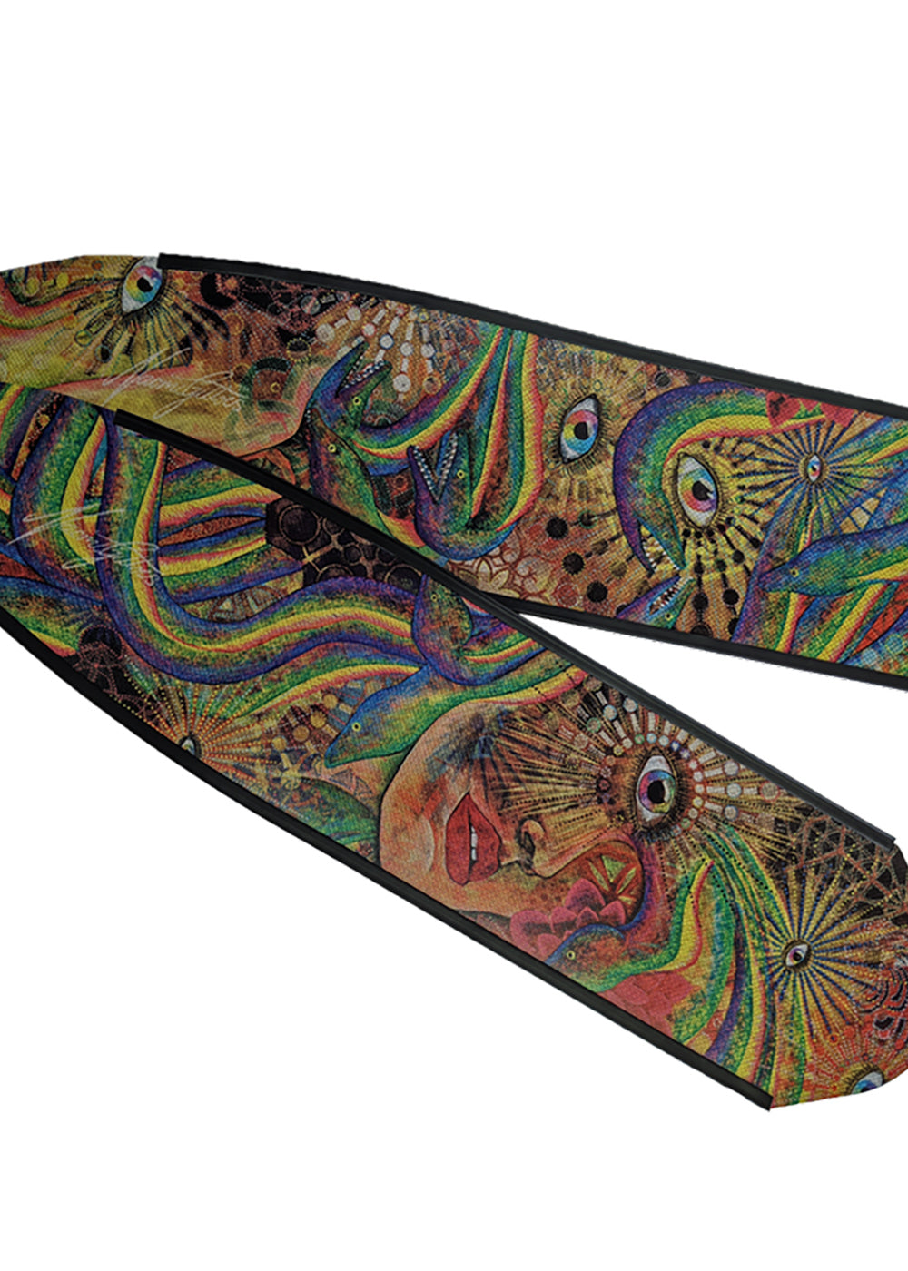 DiveR Composite Blades - Rebel Rose Soft / Multi