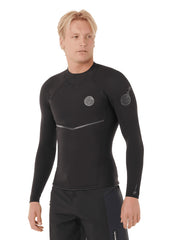Rip Curl Mens E-Bomb 1.5mm LS Wetsuit Jacket