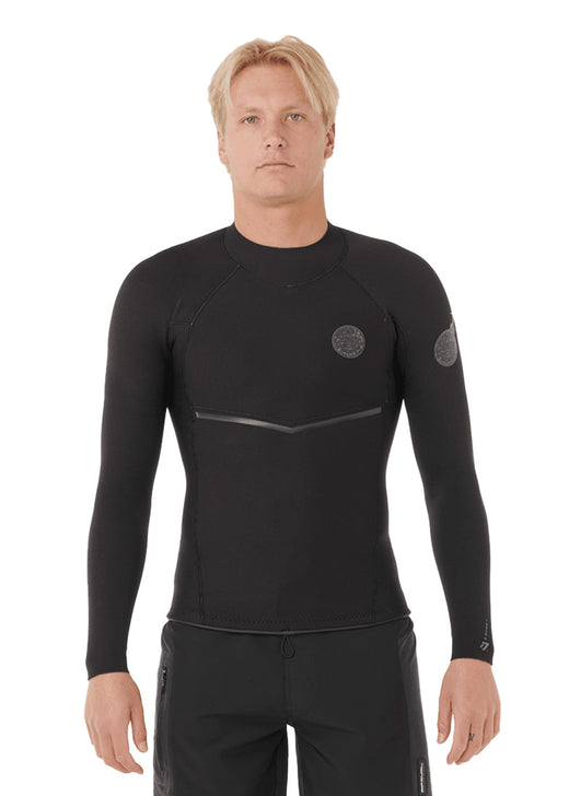 Rip Curl Mens E-Bomb 1.5mm LS Wetsuit Jacket