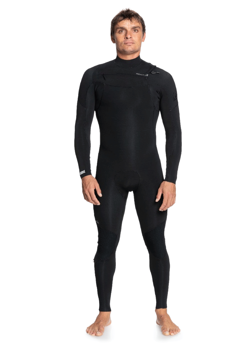 Quiksilver Mens Everyday Sessions 4/3mm Chest Zip Steamer Wetsuit