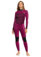 Roxy Womens 3/2mm Swell Series Chest Zip Steamer