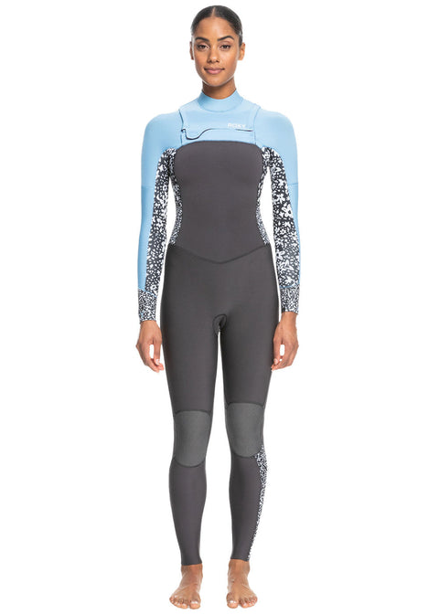 Roxy Womens 3/2mm Swell Series Chest Zip Steamer