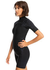 Roxy Womens 2.0mm Swell Series Short Sleeve CZ Spring Suit