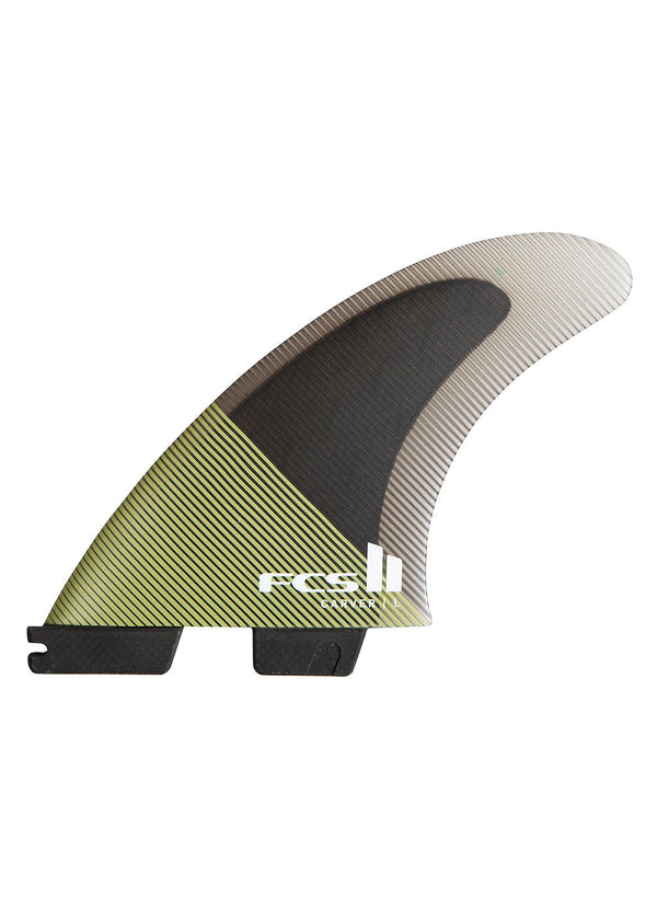 FCS II Carver PC Tri Surfboard Fins - Adreno - Ocean Outfitters