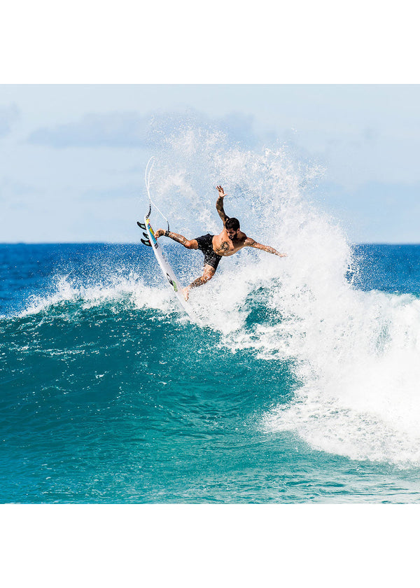 FCS II Filipe Toledo PC Tri Surfboard Fins - Adreno - Ocean Outfitters