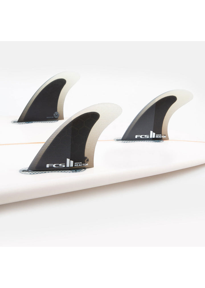 FCS II Reactor PC Tri Surfboard Fins