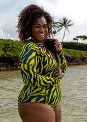 GRNSTR Desert Tigress Long Sleeve Springsuit