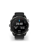 Garmin Descent MK3i 51mm Dive Computer - Silver and Black PVD Titanium