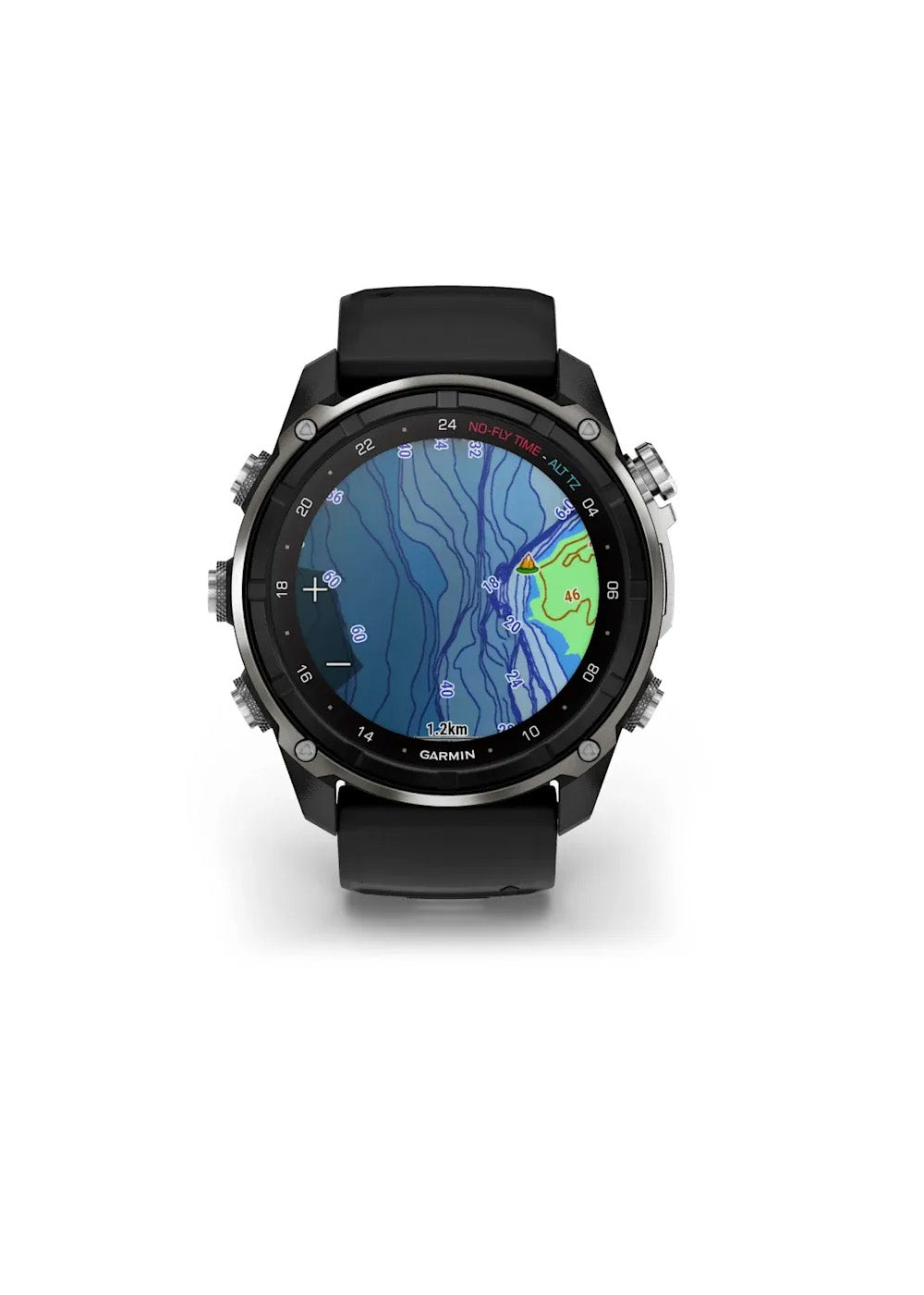 Garmin Descent MK3i 51mm Dive Computer - Silver and Black PVD Titanium