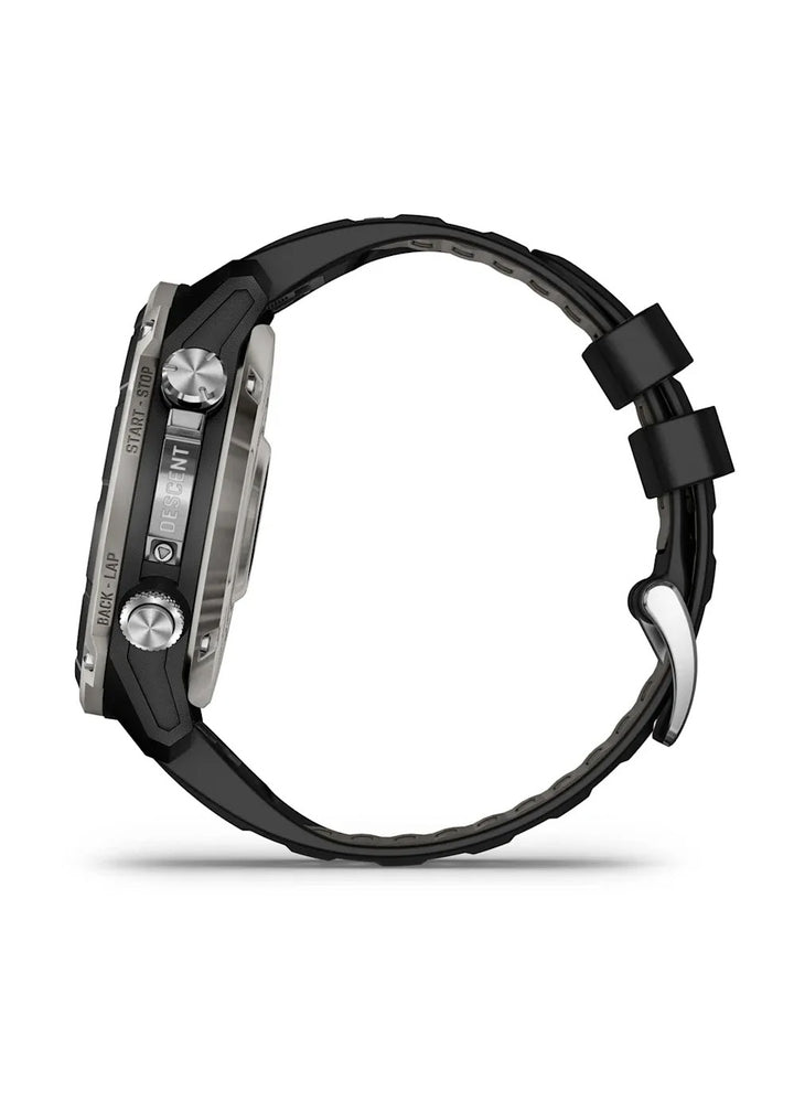 Garmin Descent MK3i 51mm Dive Computer - Silver and Black PVD Titanium