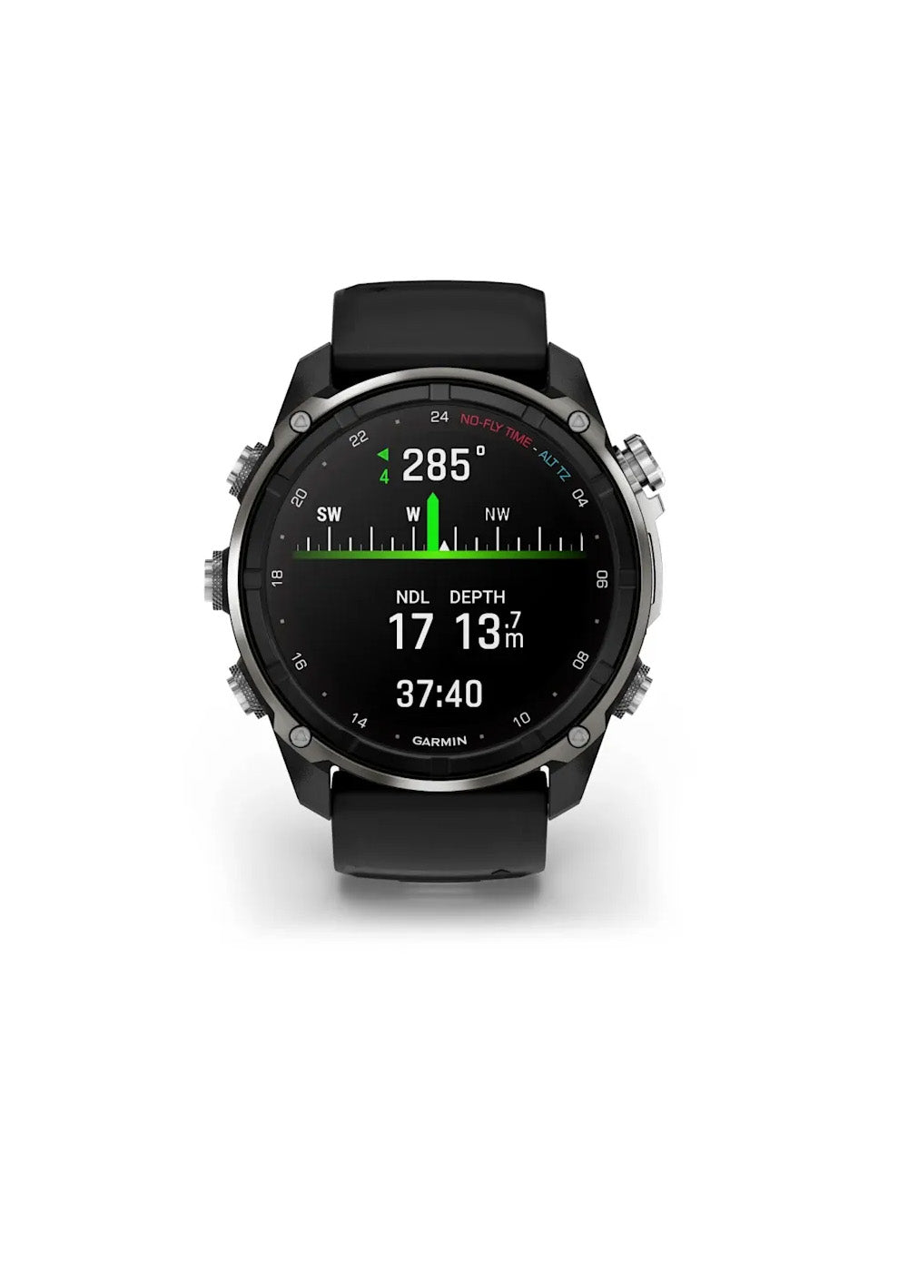 Garmin Descent MK3i 51mm Dive Computer - Silver and Black PVD Titanium