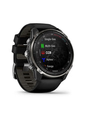 Garmin Descent MK3i 51mm Dive Computer - Silver and Black PVD Titanium