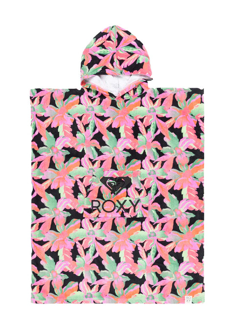 Roxy Girls Floral Hooded Towel